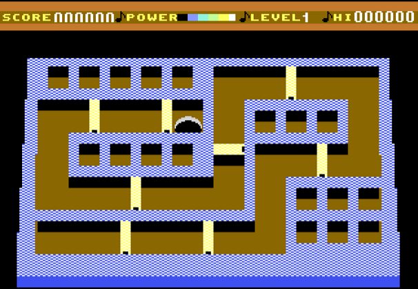 Tilt - Commodore 64 game screenshot (1990) by Code Masters